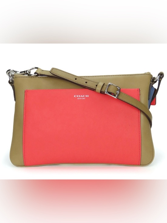 Handbags - Coach Color Block east west swing back Crossbody